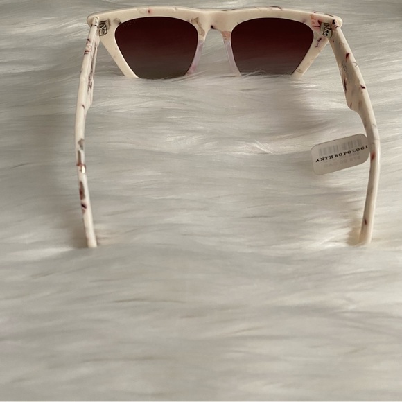 Anthropologie X I-SEA Lucy Polarized Sunglasses Cream NWT - Picture 12 of 14